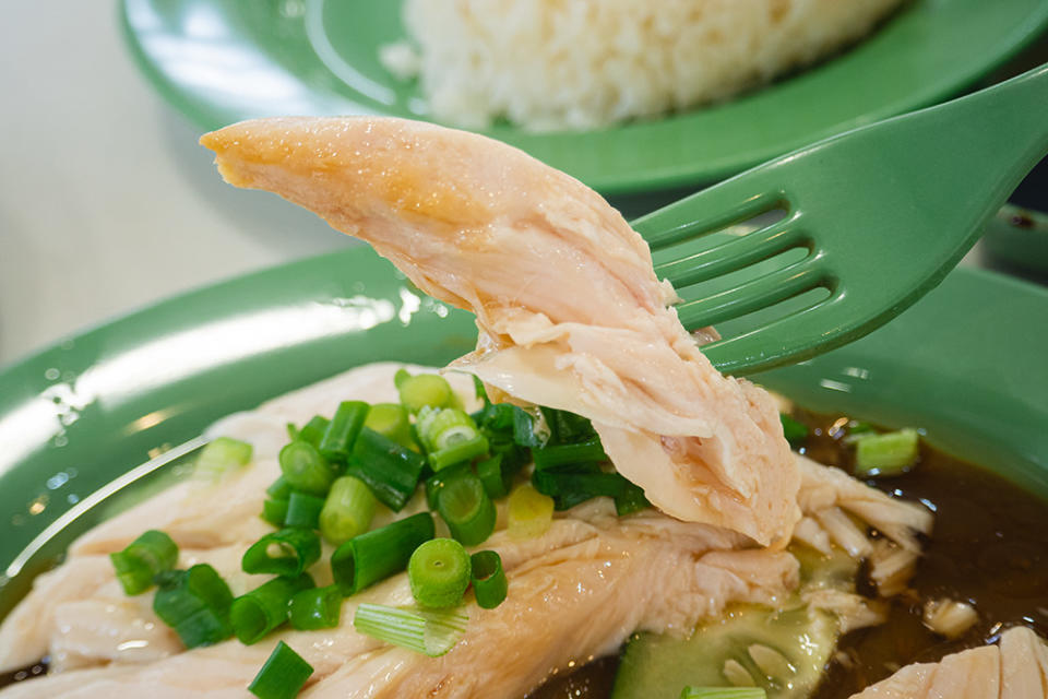 Ming Kee Chicken Rice - Chicken Closeup