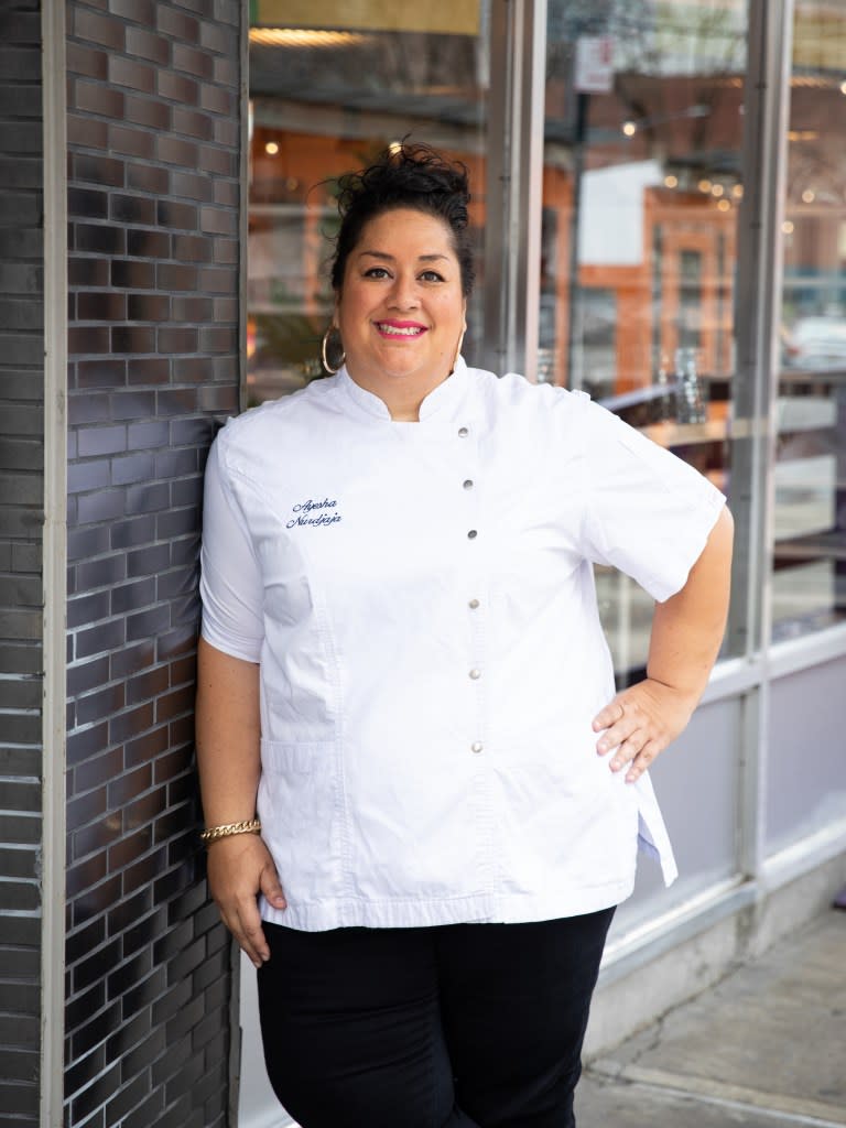 “I think there’s a beauty in peeling back the layers of some fine dining and pretentious food,” said chef Nurdjaja. Clay Williams