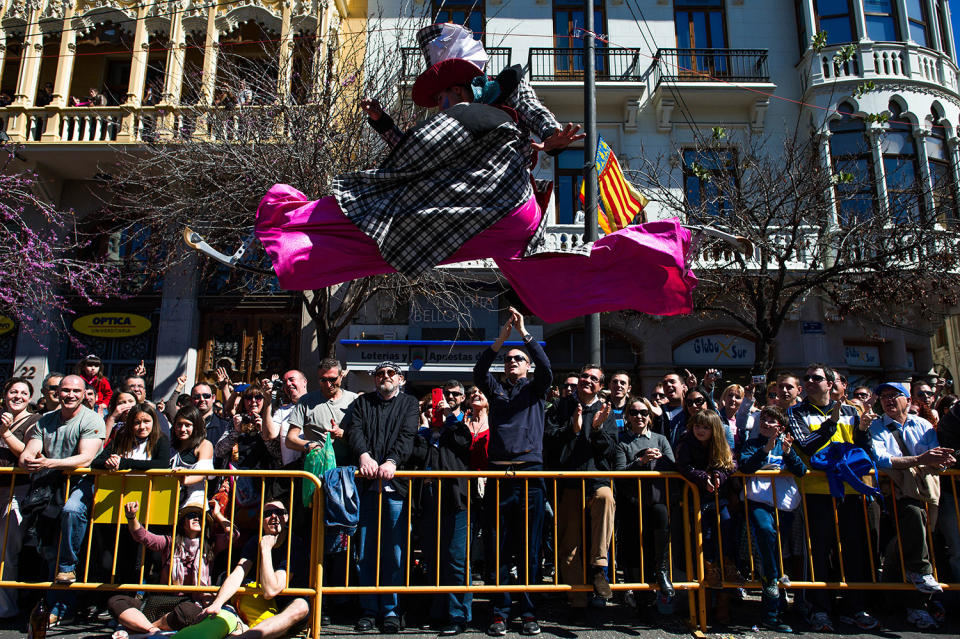 Das traditionelle Frühlingsfest "Fallas" im spanischen Valencia "stärkt den sozialen Zusammenhalt und gibt zudem den Menschen die Möglichkeit, sich kreativ einzubringen", so die UNESCO.