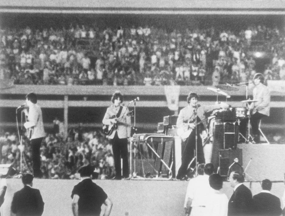 <p>“Barbara and her sister Marjorie were at Shea Stadium to see <span>the Beatles</span>,” Starr tells PEOPLE, referring to a legendary performance at the New York City baseball stadium on Aug. 15, 1965. “I was shocked! Who knew?” Bach, then just 17, joined the crowd of over 50,000 at what was the biggest concert ever held at the time.</p>