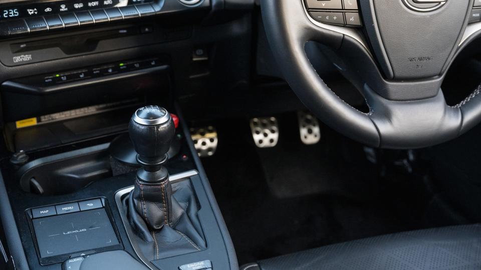 Lexus UX 300e with simulated manual transmission