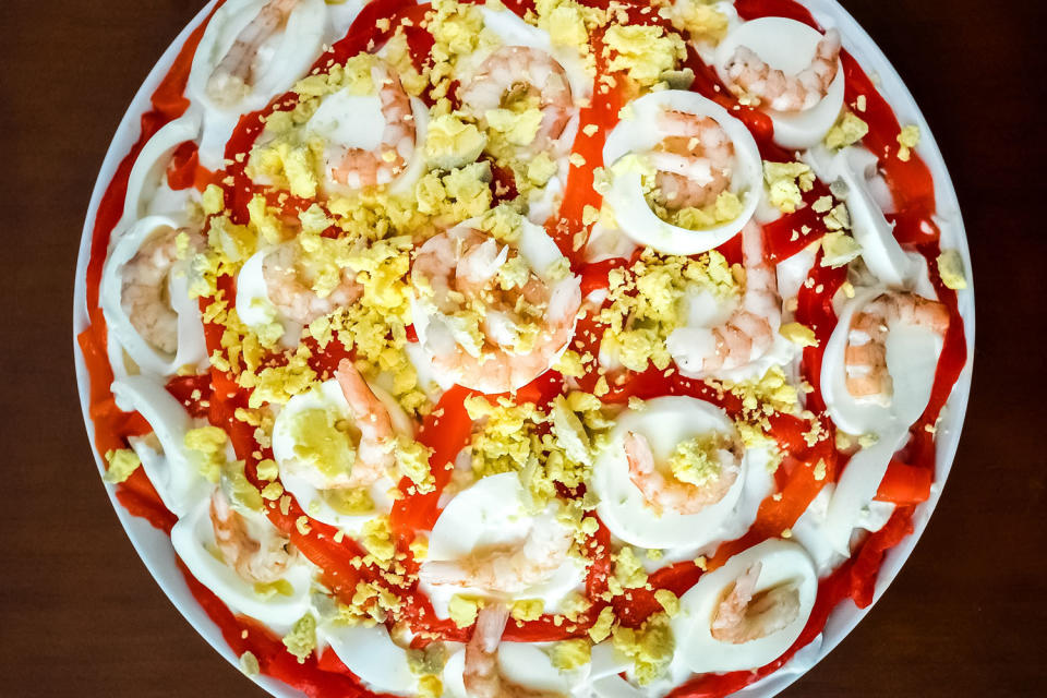 Spanish "Russian salad"