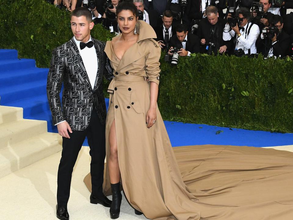 Priyanka Chopra and Nick Jonas Met Gala 2017