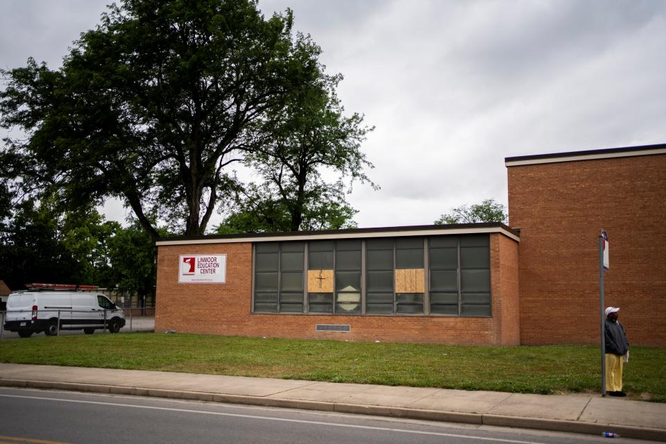 Linmoor Education Center, a vacant school building on the Hamilton Elementary School Campus. The building is one of a dozen properties maintained by Columbus City Schools not currently used directly by the district.