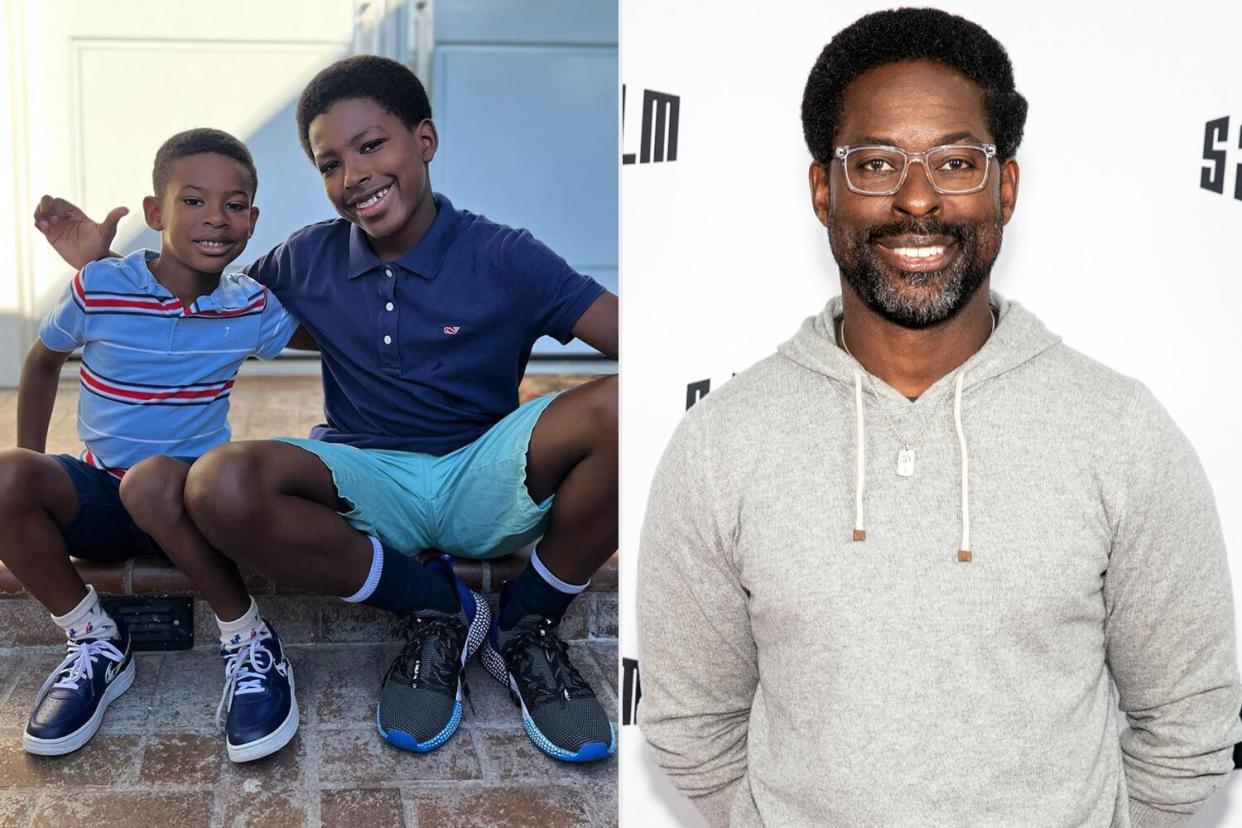 Sterling K. Brown kids back to school