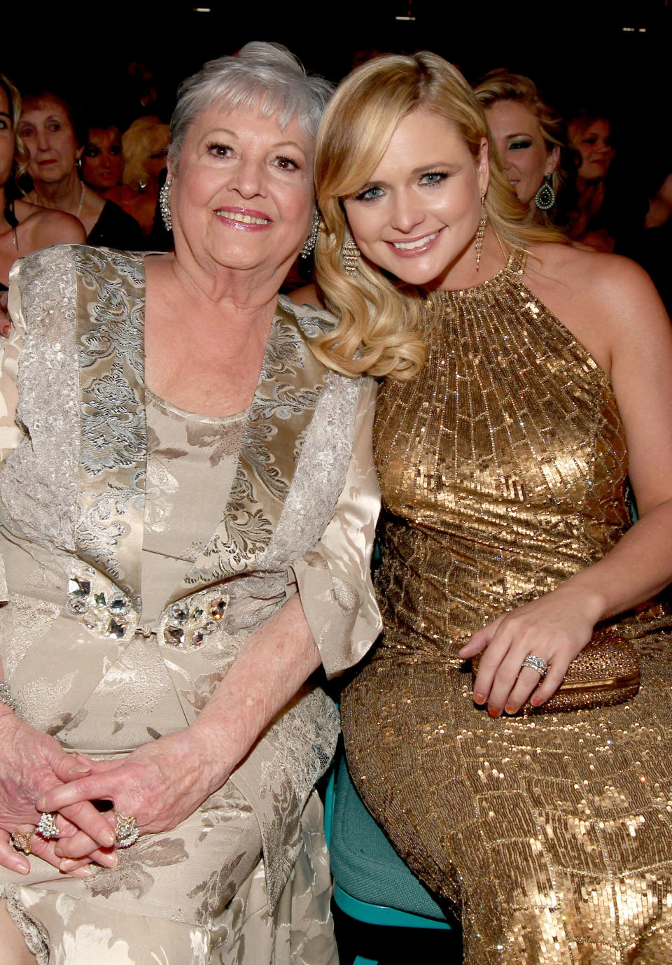 Miranda Lambert with her grandmother Wanda June, aka 