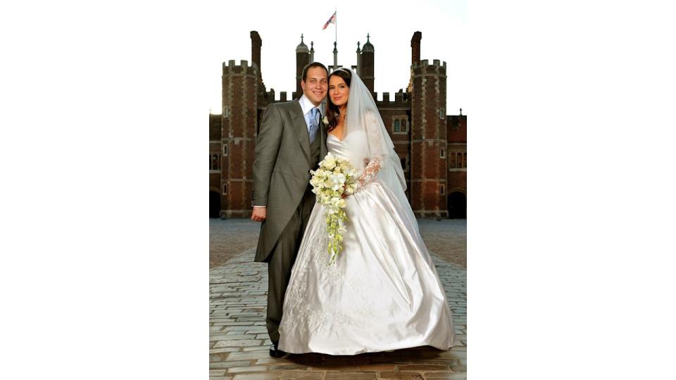 Lord Freferick Windsor and Sophie Winkleman on their wedding day