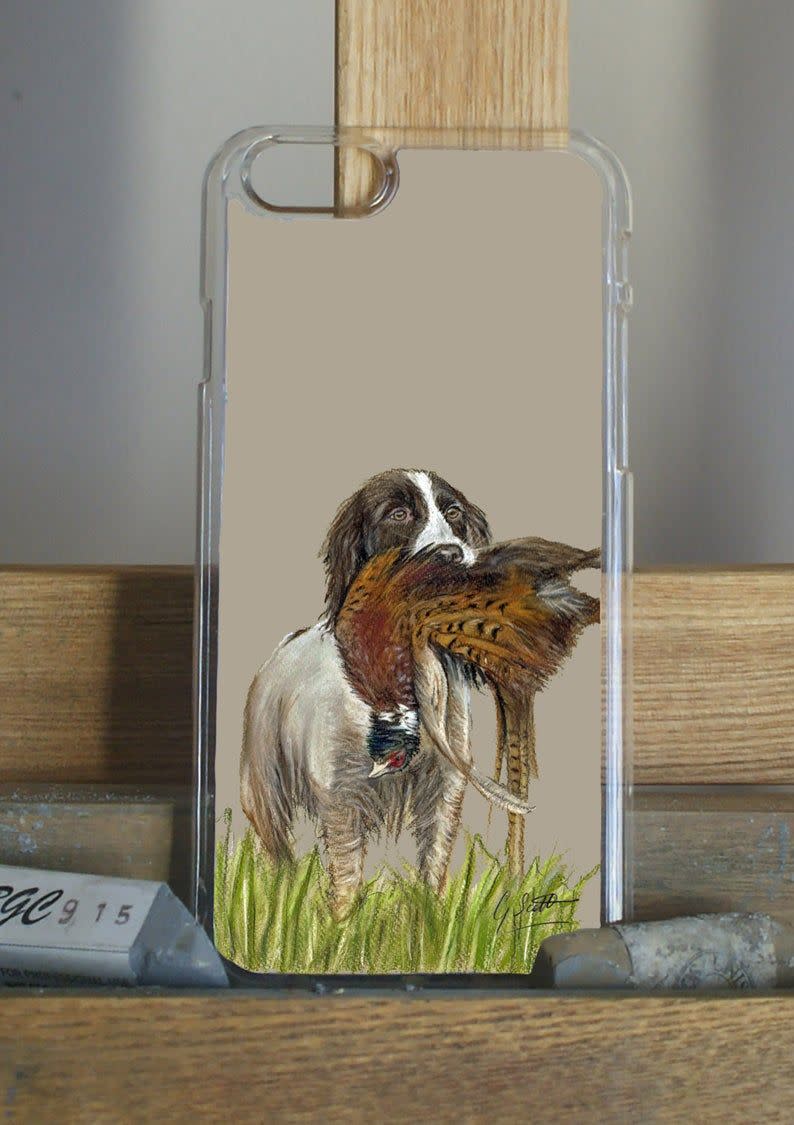 GraceScottPastelArt Spaniel Phone Case