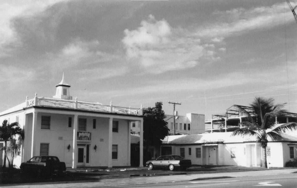 An undated photo of the Mount Vernon Motor Lodge in West Palm Beach, Fla. from the National Register of Historic Places. The motor lodge, which was built in 1941 at 310 Belvedere Road, later became Hotel Biba.