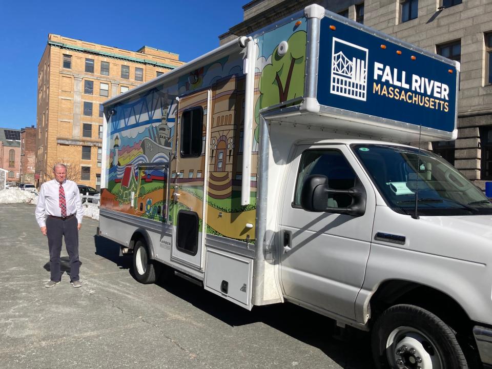 The city's new bookmobile.