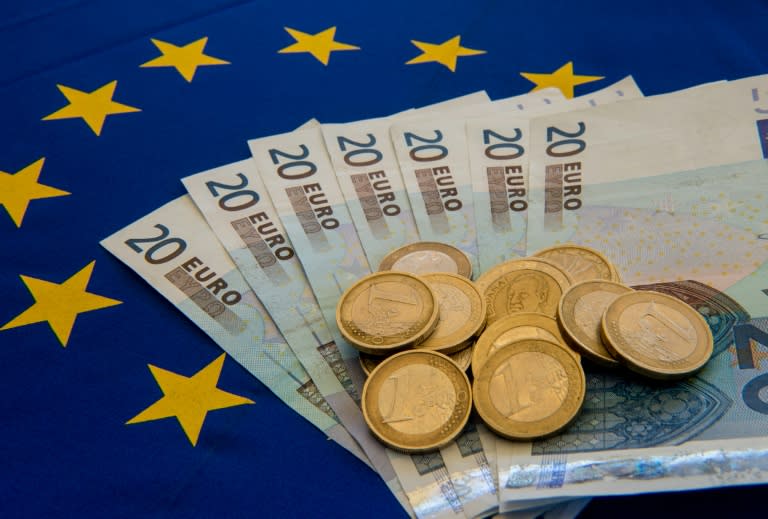 The euro rose after Greece's Finance Minister Yanis Varoufakis announced his shock resignation, just hours after the cash-strapped nation rejected creditors' austerity demands in a landmark weekend referendum