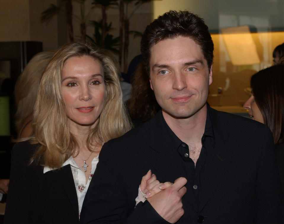 Cynthia Rhodes und Richard Marx 2002 (Bild: Getty Images)