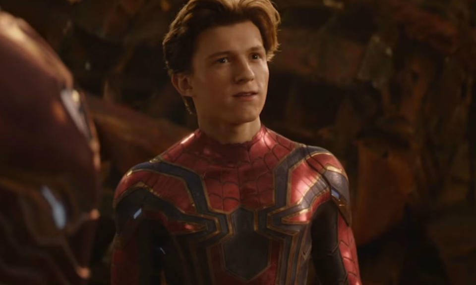 Tom Holland broke his nose on Avengers 4