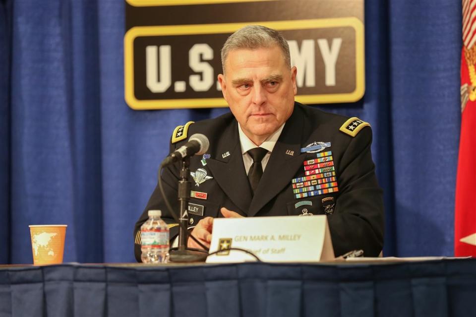 美軍參謀首長聯席會議主席密利（圖）。（圖取自flickr，作者The U.S. Army，CC BY 2.0）