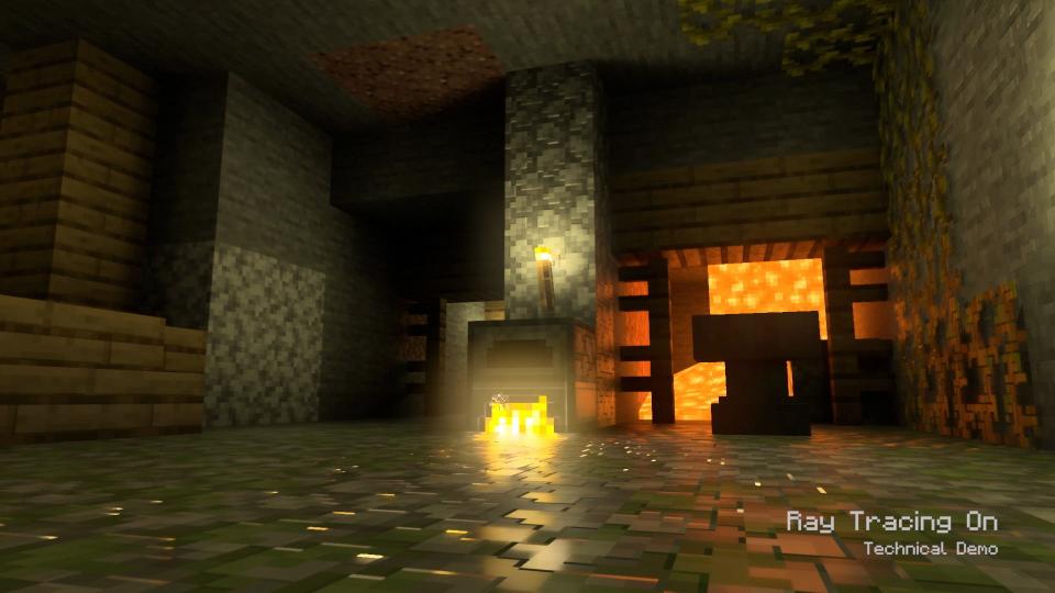 Minecraft (with ray tracing)