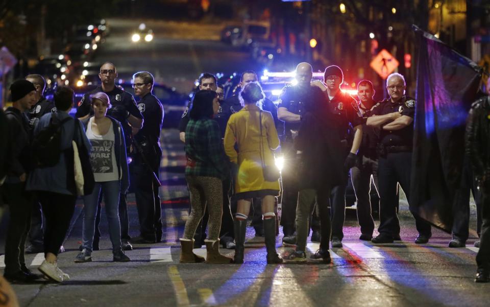 Protests after Donald Trump’s victory