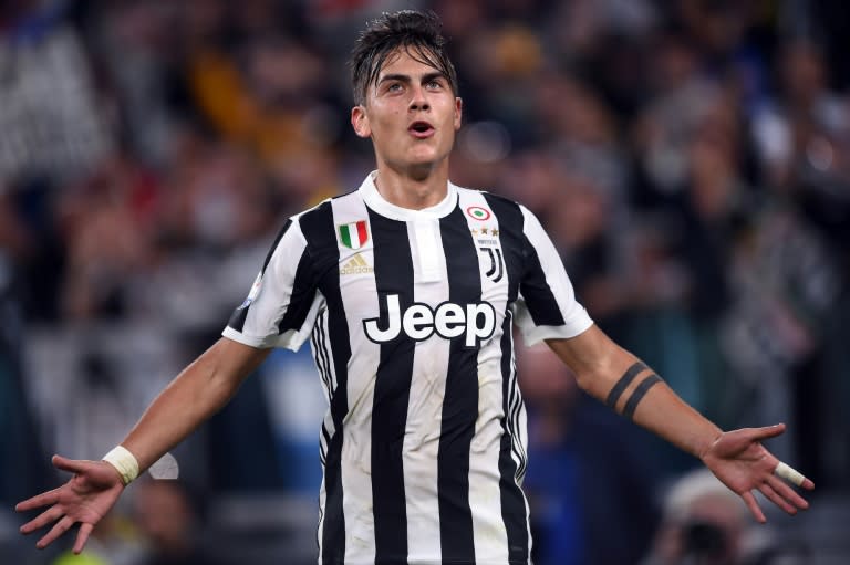 Juventus forward Paulo Dybala has bagged ten goals -- including two hat-tricks -- in six Serie A games this season