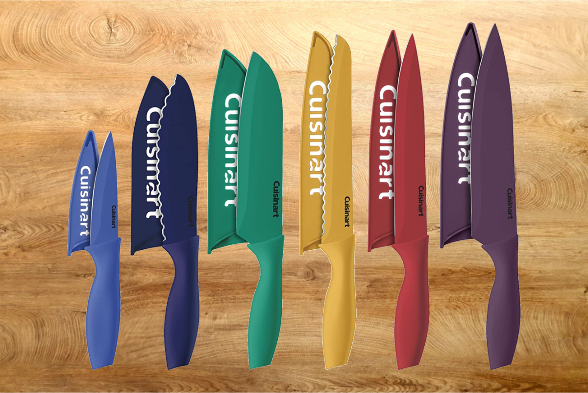 This Cuisinart 12-piece knife set is on sale at