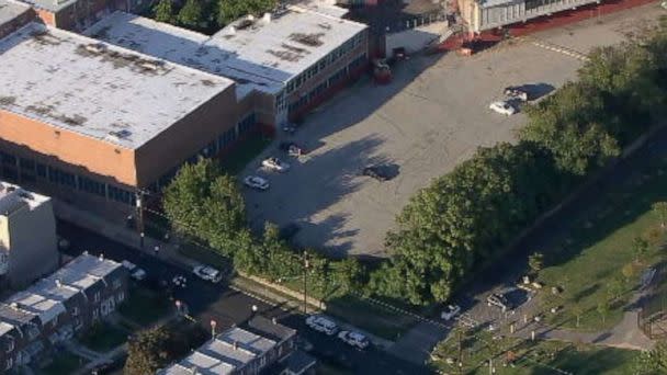 PHOTO: In this screen grab taken from video, Roxborough High School in Philadelphia is shown.  (WPVI)