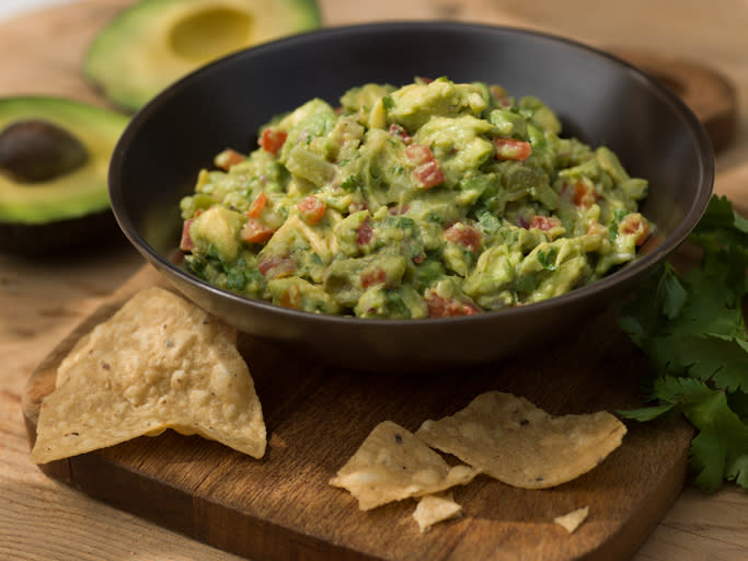 Guacamole in a bowl