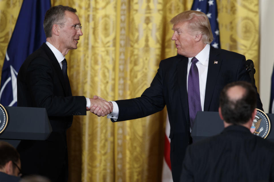 Jens Stoltenberg trump