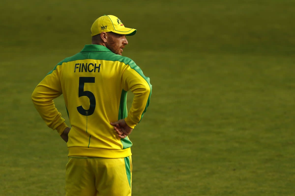 Aaron Finch has announced his retirement from international cricket (Jason Cairnduff/PA) (PA Archive)