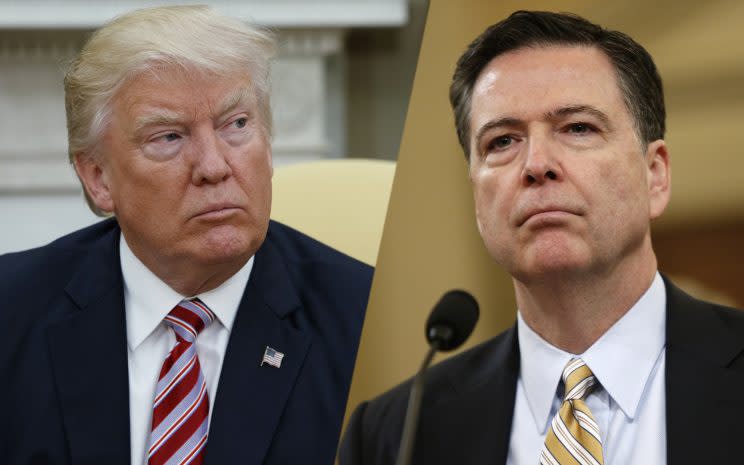 Donald Trump, James Comey. (Photos: Evan Vucci/APJoshua Roberts/Reuters)