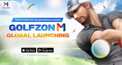 Lancement Mondial Officiel Du Jeu De Golf Mobile De Golfzon Golfzon M Real Swing.