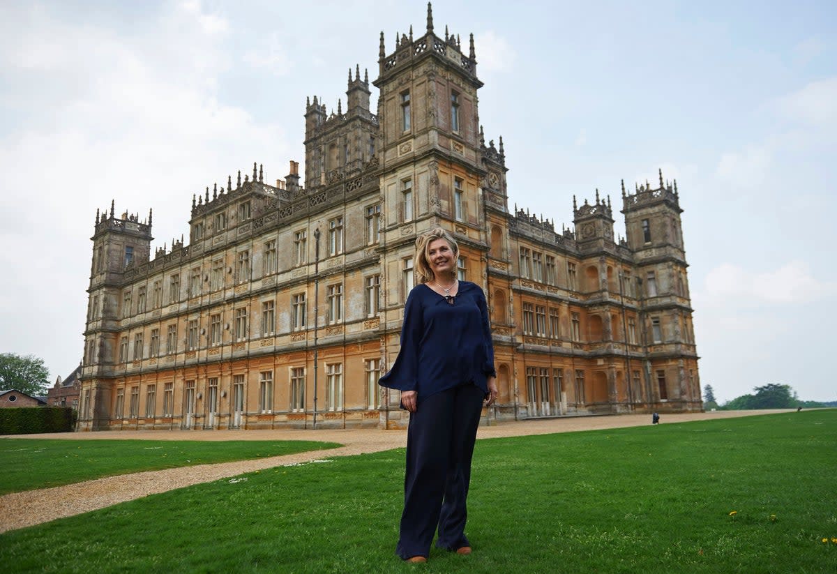 Lady Fiona Carnarvon is the owner of Highclere Castle (AFP/Getty)