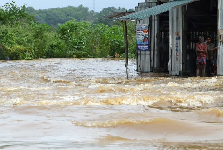 Sri Lanka is experiencing its worst flooding in 14 years after a monsoon dumped heavy rainfall in many parts of the island