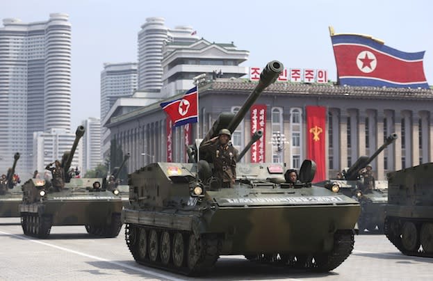 This Is What North Korea's Big Military Parade Looked Like