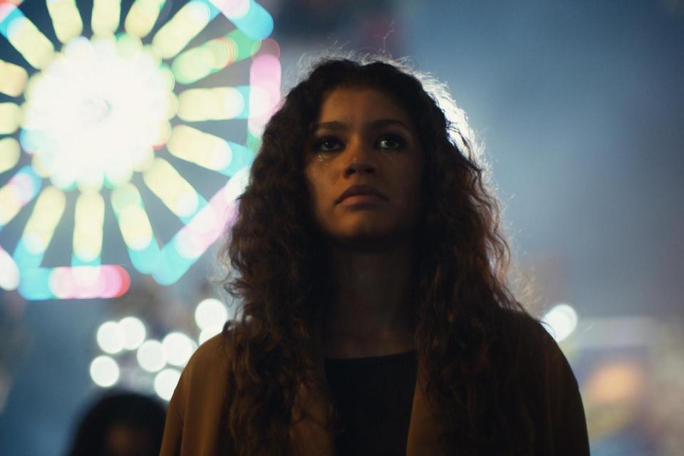 Leading role: Zendaya plays troubled teen Rue (Sky Atlantic / HBO)