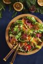 <p>Quick-pickled onions combine with just-slightly bitter escarole, a variety of citrus, and some toasty pistachios for a strong, crunchy dish.</p><p><strong><a href="https://www.countryliving.com/food-drinks/a41768623/escarole-salad-oranges-pistachios-pickled-onions-recipe/" rel="nofollow noopener" target="_blank" data-ylk="slk:Get the recipe for Escarole Salad with Oranges, Pistachios, and Pickled Onions;elm:context_link;itc:0;sec:content-canvas" class="link ">Get the recipe for Escarole Salad with Oranges, Pistachios, and Pickled Onions</a>.<br></strong></p>