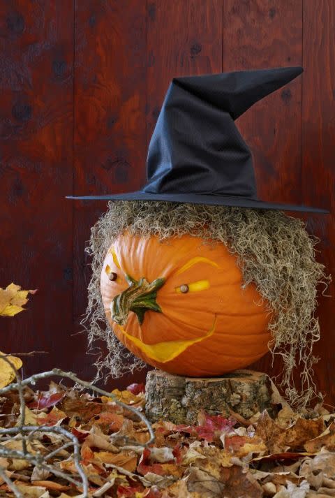 63) Evil Witch Pumpkin