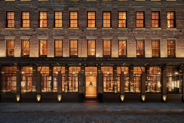 <p>Courtesy of RH</p> The exterior of RH Guesthouse, in Manhattan&amp;#39;s Meatpacking District.