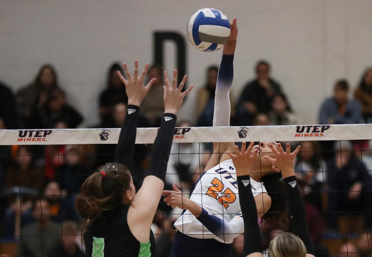 UTEP faced South Florida in the semifinals of the NIVC at Memorial Gym on Sunday, Dec. 10, 2023 in El Paso, TExas.