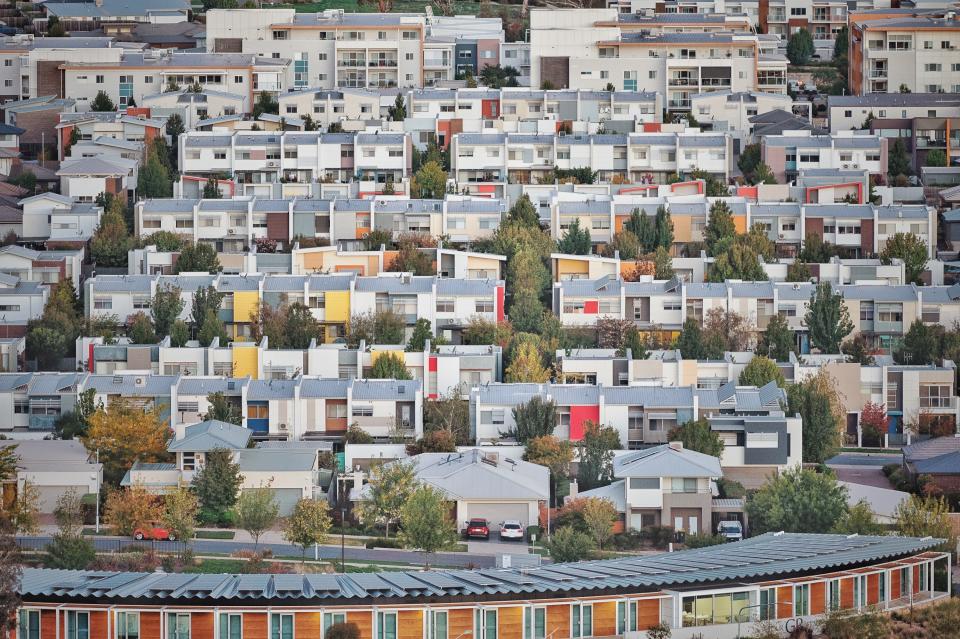 New townhouses in Canberra