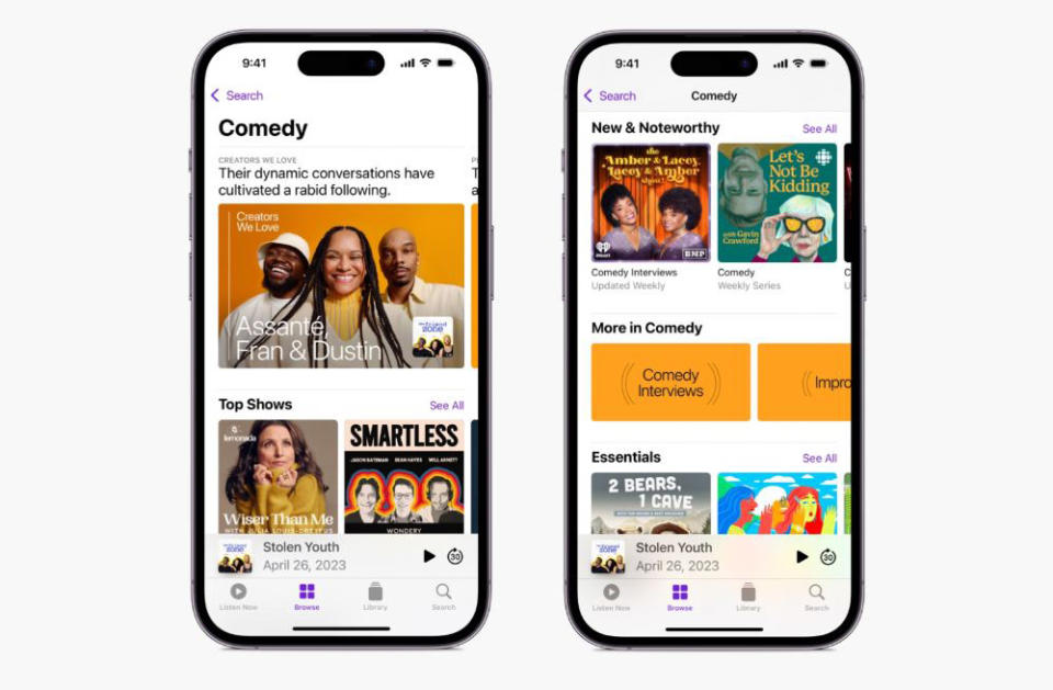 Apple Podcasts update makes it easier to find content in your favorite genres