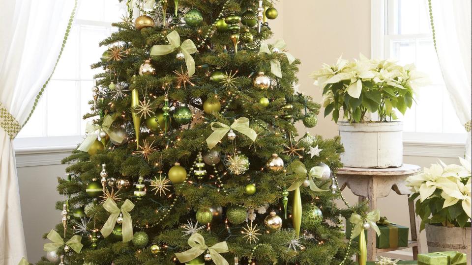 Christmas Tree Decoration Ideas - Green Tree