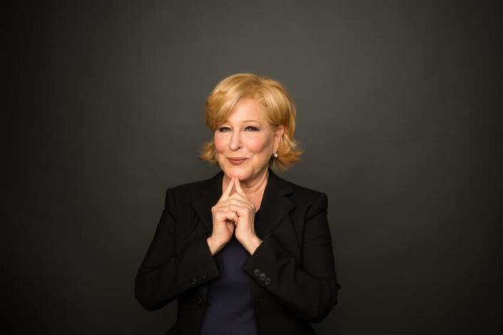 NEW YORK, NY — 9/26/19: Bette Midler, who has a role in the upcoming Netflix series &quot;The Politician&quot; produced by Ryan Murphy, stands for a portrait on Thursday, September 26, 2019 in New York City. (PHOTOGRAPH BY MICHAEL NAGLE / FOR THE TIMES)