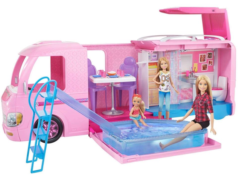 Barbie's going camping and imaginations are running wild. (Photo: Walmart)