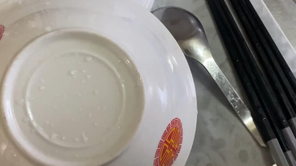 碗盤要確實乾燥，避免細菌滋生。