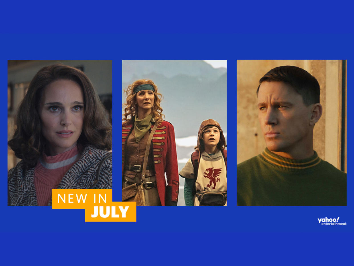 Apple TV+ releases in July include Time Bandits and Lady in the Lake, Fly Me to the Moon will also be landing in cinemas ahead of its release on the streaming service. (Apple TV+)