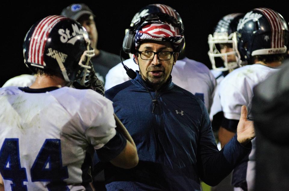 Head coach Kevin O'Connell and the St. Mary Snowbirds hope to bounce back in week two at Central Lake.