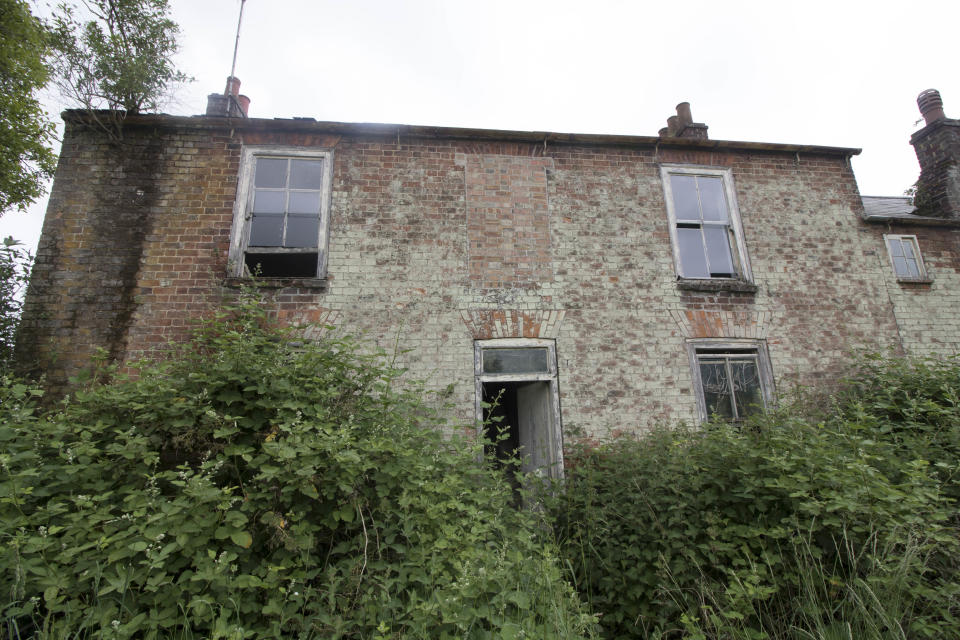 The abandoned house in Emneth Hungate, Norfolk (Caters)