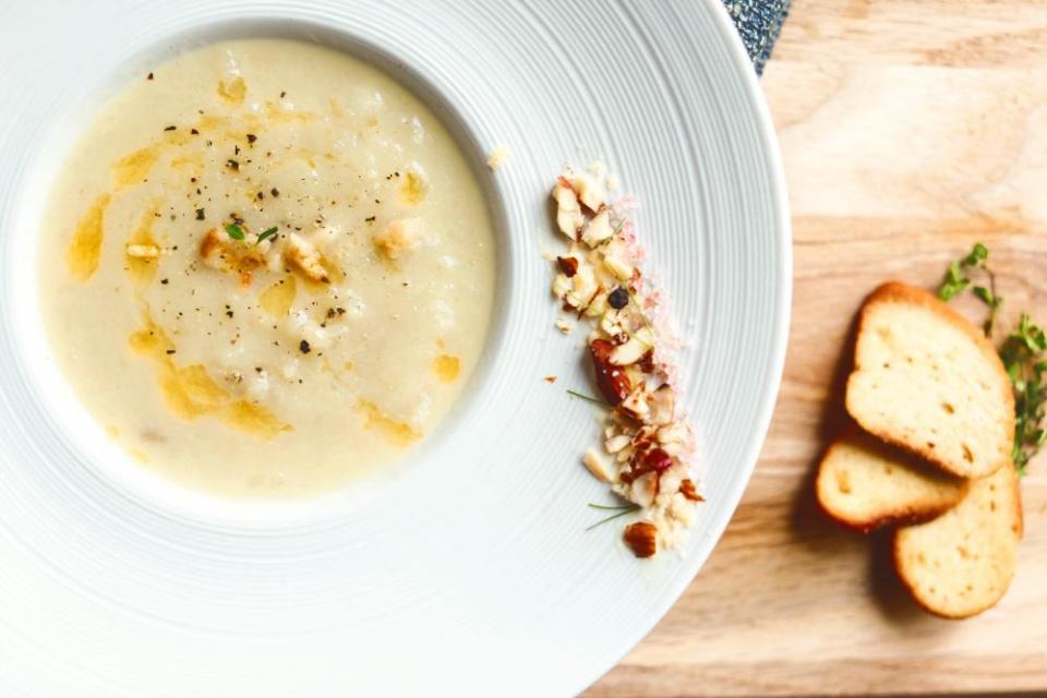 Jerusalem artichoke soup