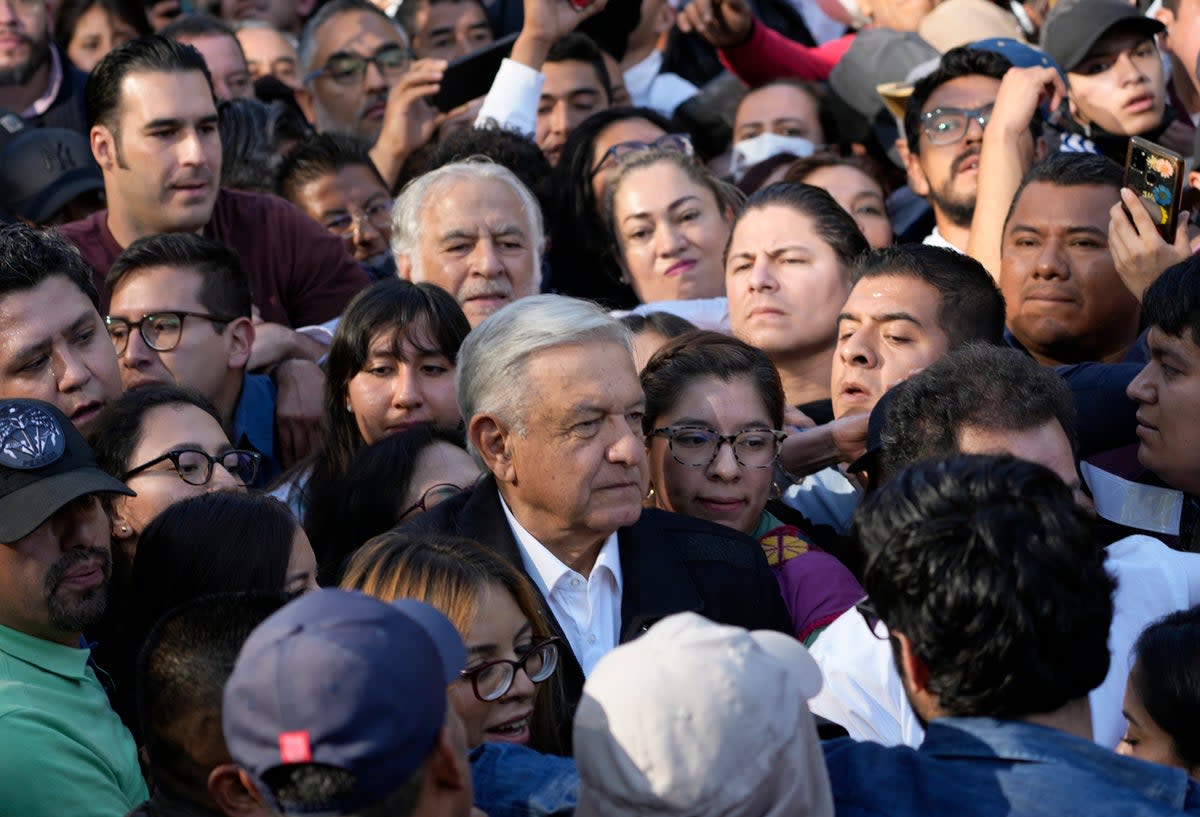 MÉXICO-MARCHA PRESIDENTE (AP)