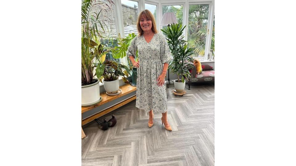 Lorraine Kelly's conservatory is full of plants