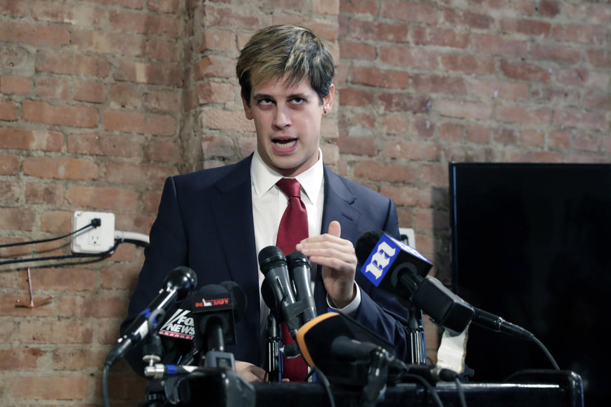 Far-right troll: Milo Yiannopoulos drew the ire of commenters, who suspected him of attention-seeking: Jason Szenes/EPA