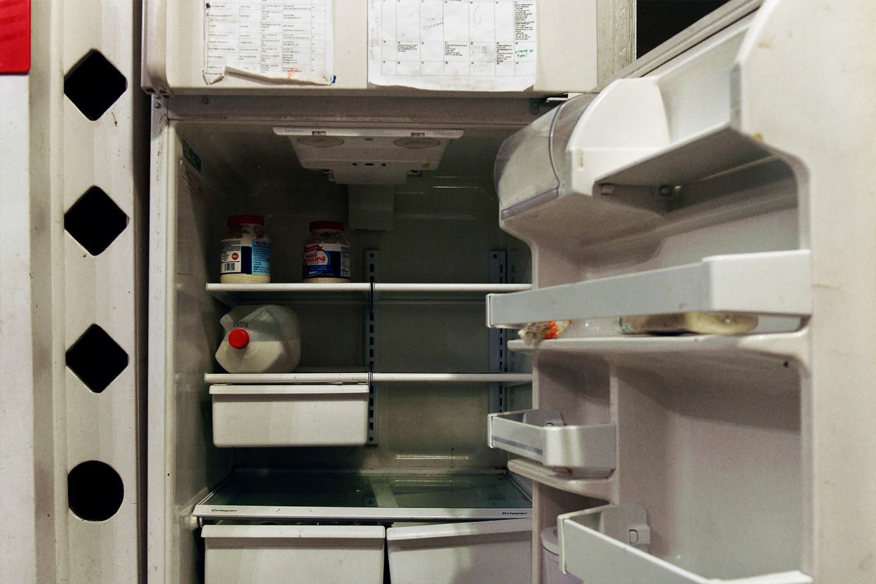 Empty fridge refrigerator Michael S. Williamson/The Washington Post via Getty Images